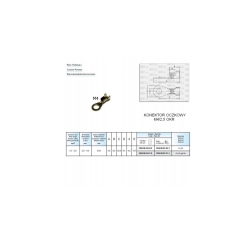 konektor oczkowy 4mm 1,00-2,50 100szt